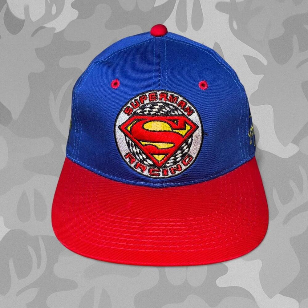 Vintage NWR Jeff Gordon Superman Racing Snapback